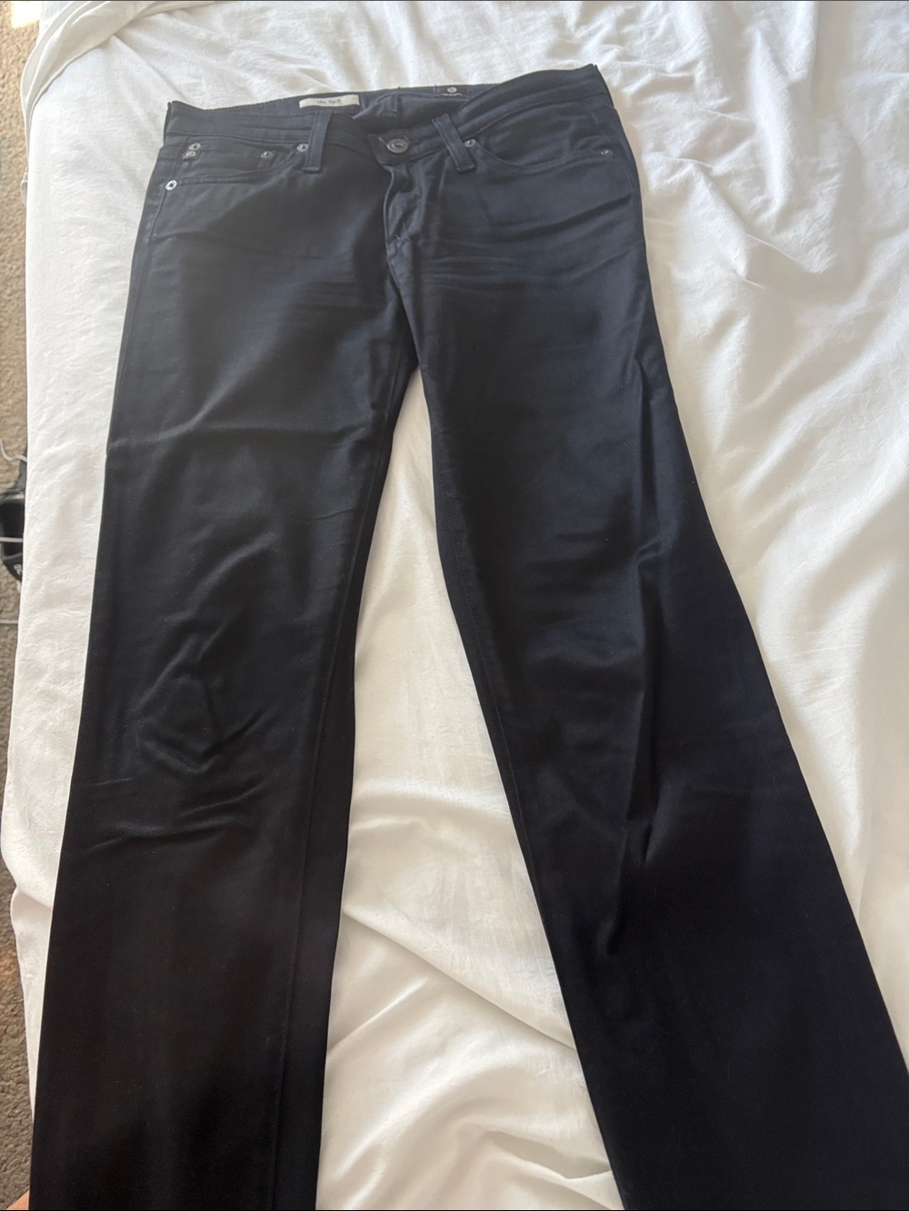 AG Adriano Goldschmied Women's Skinny Jeans in Black